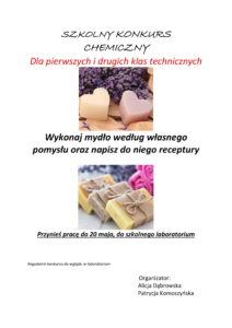 plakat konkursu chemicznego